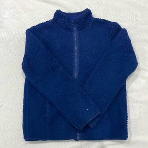 Blue and Black spring coat for kids .